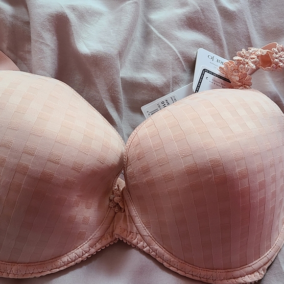 $120 & FREE SHIPPING! Marie Jo light pink Avero bra EU 34F/US 34DDD (BRAND NEW) - Picture 4 of 6